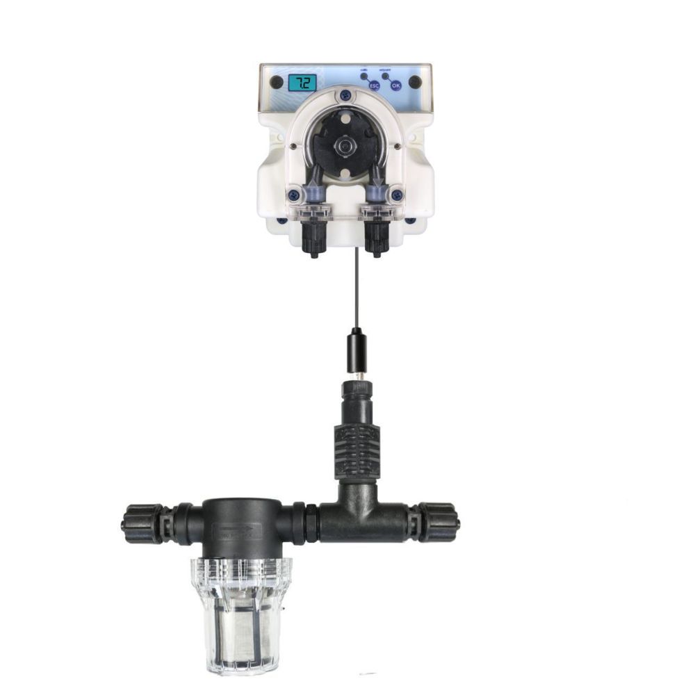 GT PoolNova PH - automatische Dosieranlage mit 50 mm ABS mit Bypass inkl. Zubehör