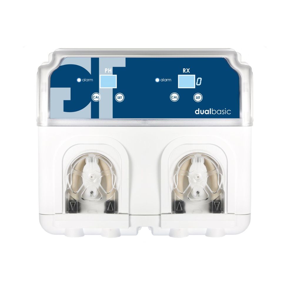 GT dualbasic PH + REDOX (Chlor) automatische Dosieranlage mit ABS ohne Bypass inkl. Zubehör