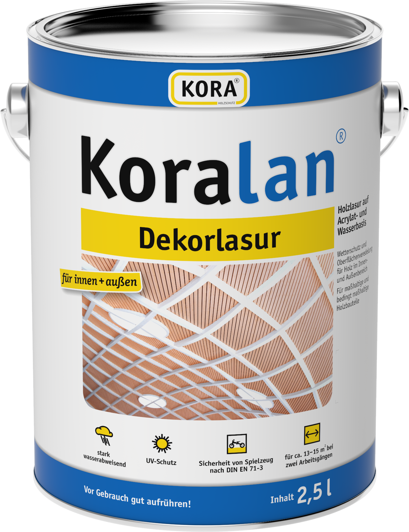 KORA Koralan Dekorlasur Altkiefer 0,75 Liter