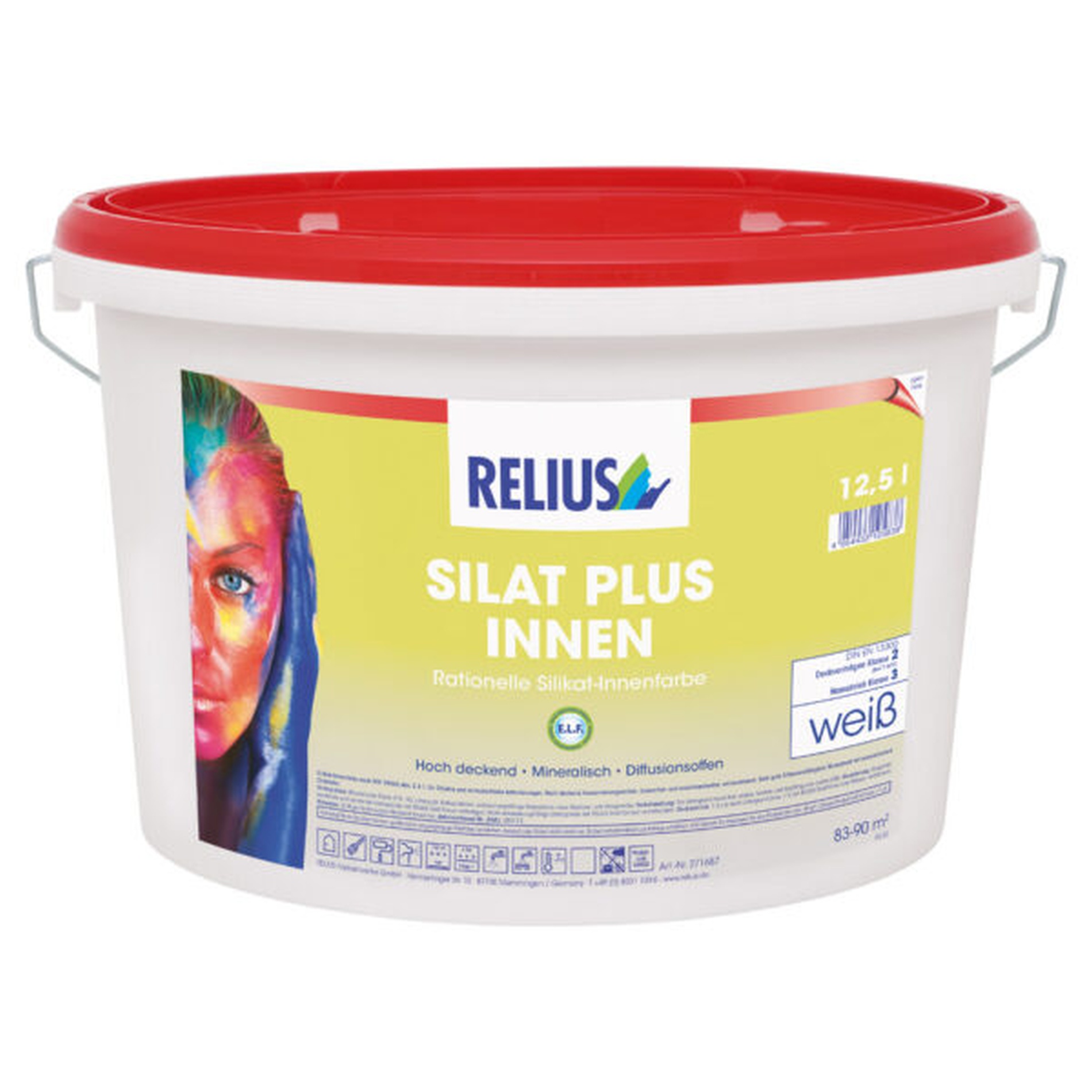 Relius Silat Plus Innen Wandfarbe weiß