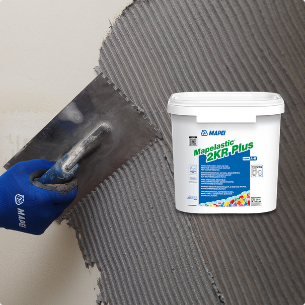 Mapei Mapelastic 2KR Plus 2K Abdichtung Dichtungsschlämme Dichtschlämme 24 kg