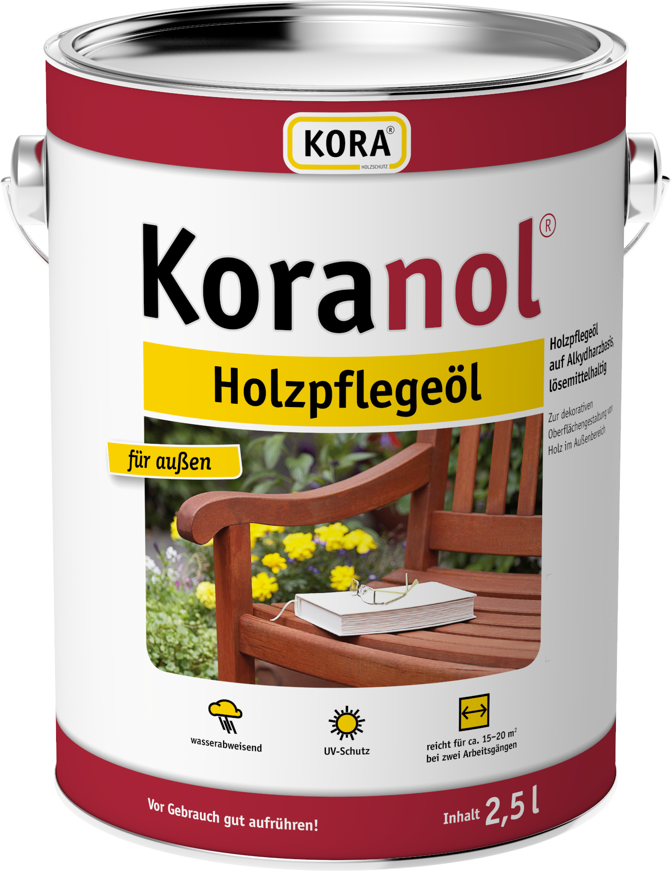 KORA Koranol Holzpflegeöl Bangkirai 0,75 Liter