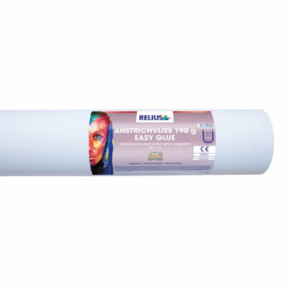 Relius Anstrichvlies pigmentiert 190 g 1 m x 25 m, grob 25 q