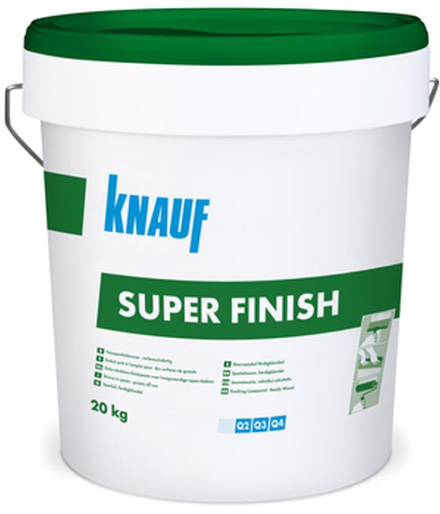 33 x KNAUF Super Finish Sheetrock Fertigspachtel Fugenspachtel Spachtelmasse 20 kg