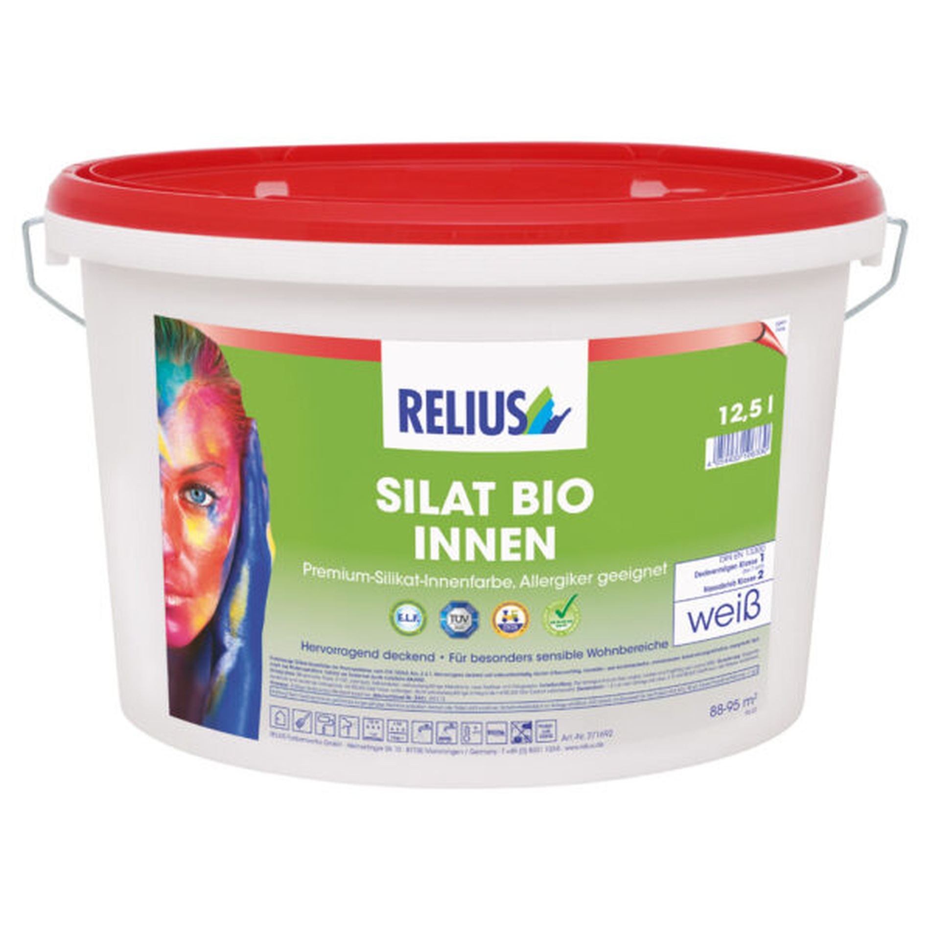 Relius Silat Bio Innen weiß 12,5 Liter