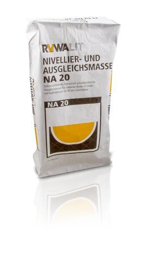 42 Sack Rywa Rywalit NA20 Nivellier- & Ausgleichsmasse Innen- & Außen bis 20 mm 25 kg