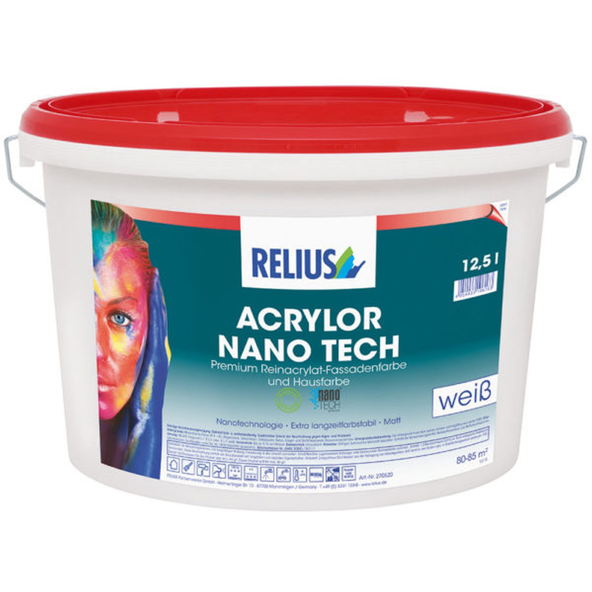Relius Acrylor NanoTech weiß 3 Liter