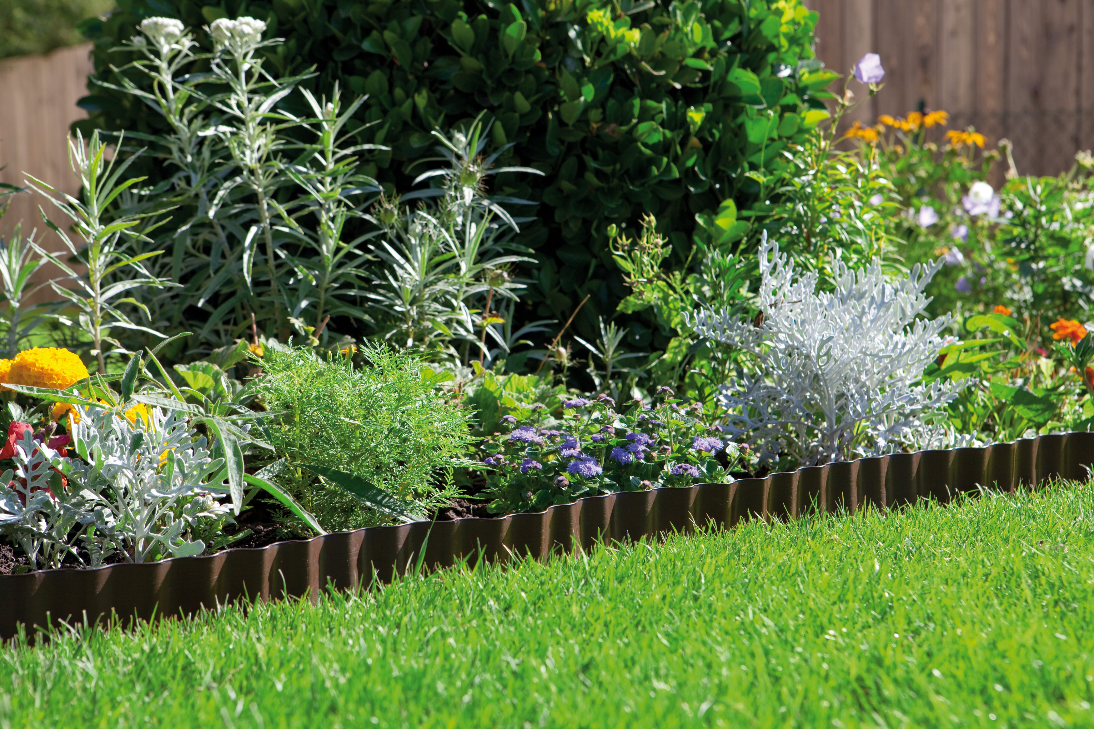 Gardena Beeteinfassung 20 cm x 9 m braun #00534-20.