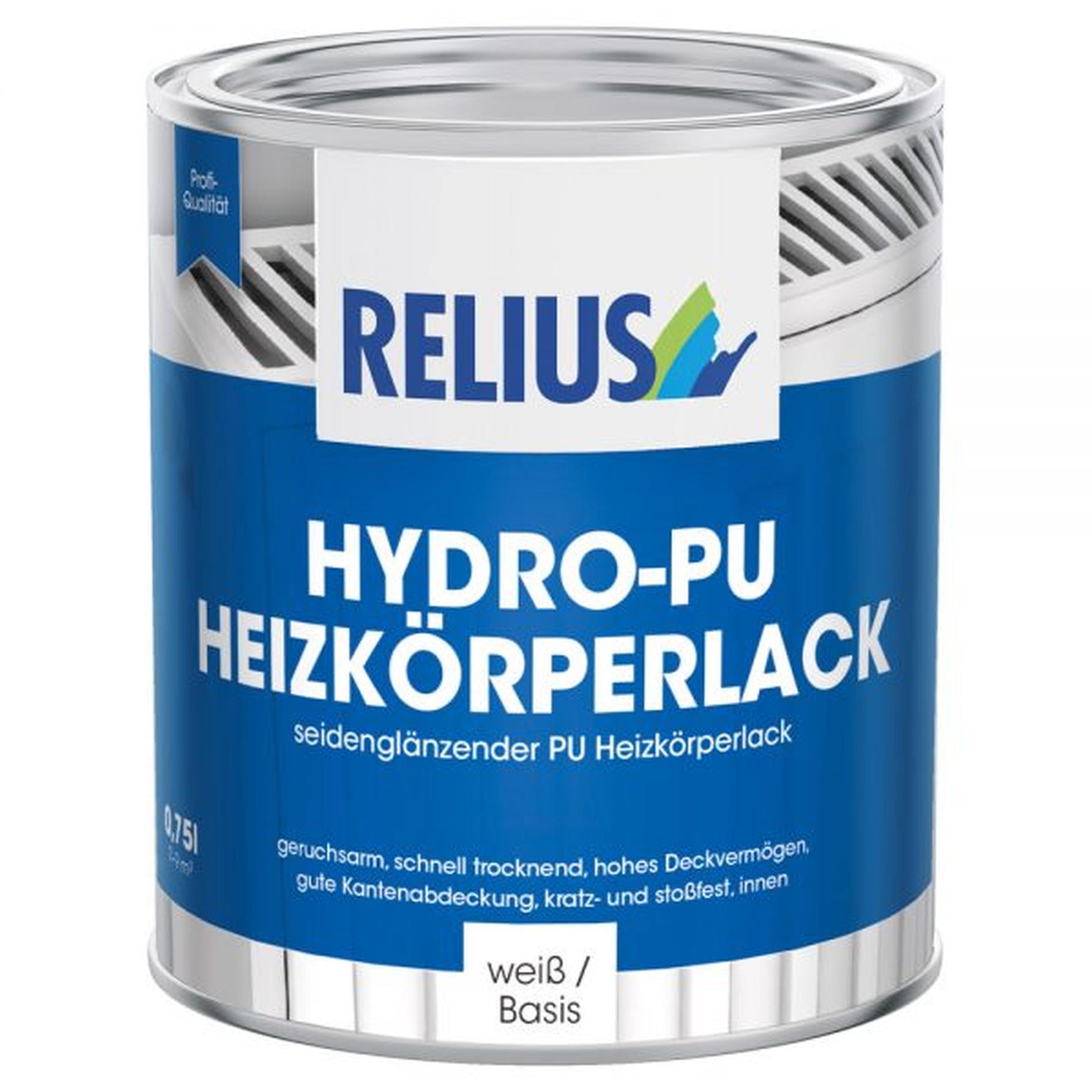 Relius Hydro-PU Heizkörperlack Speziallack Lack weiß