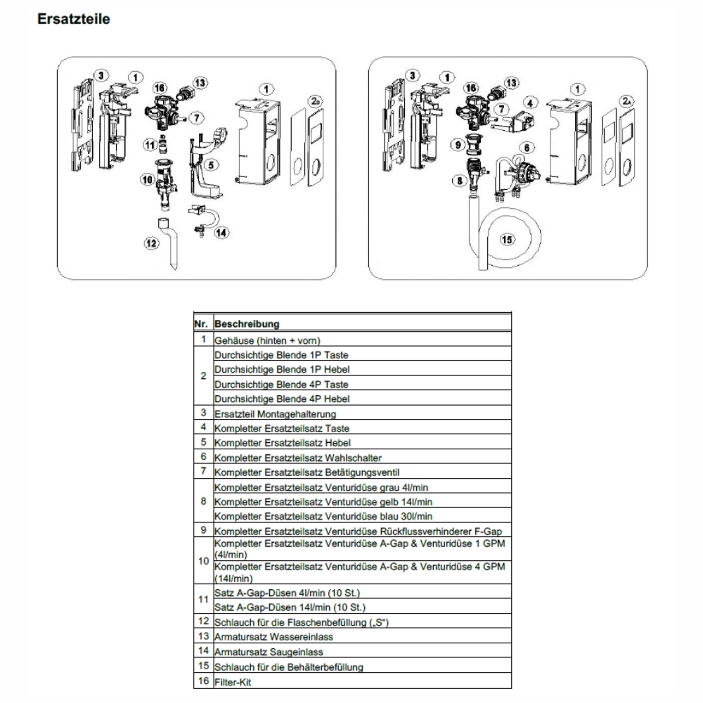 1 Stück Seko Wandhalterung 9900108020 passend für ProMax C