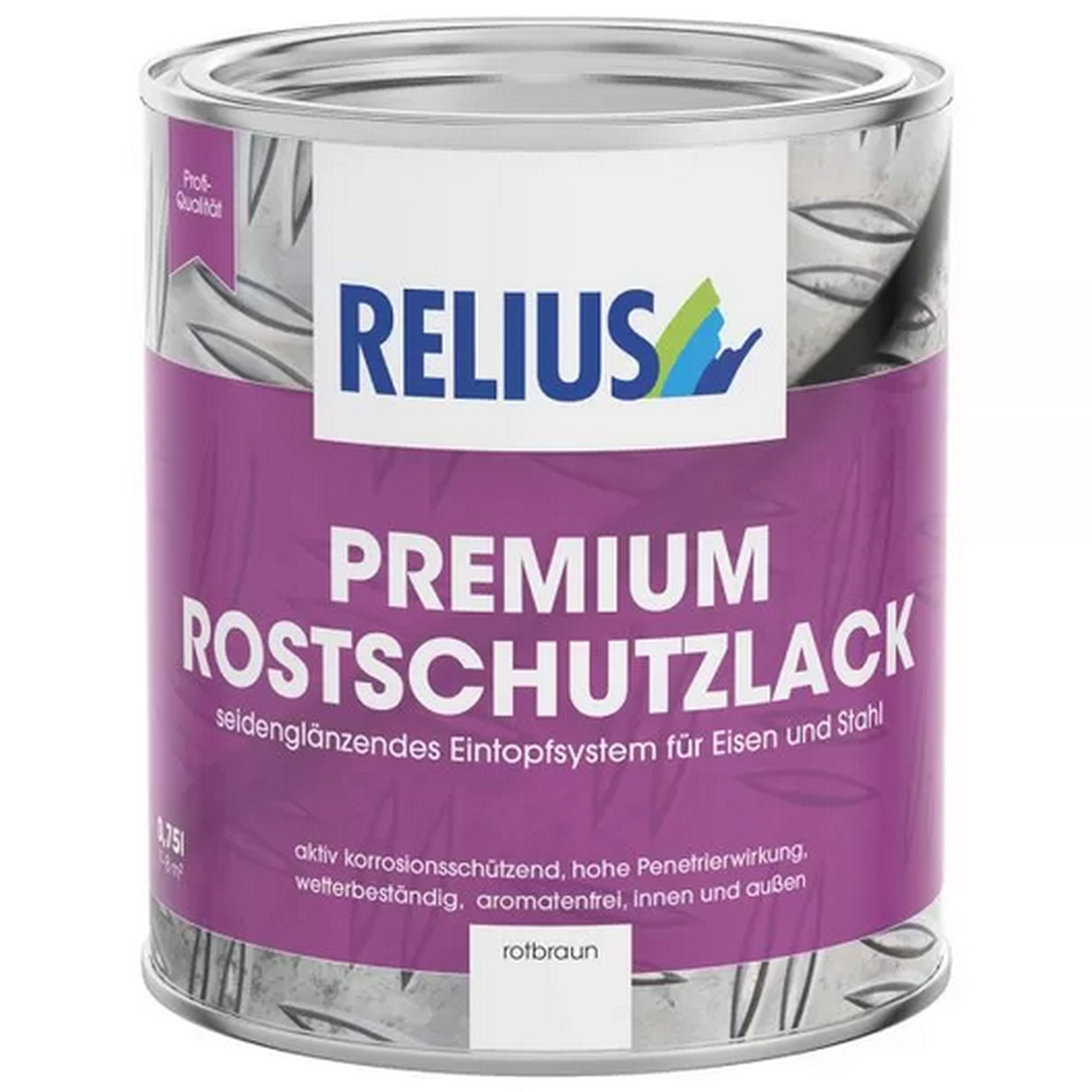 Relius Premium Rostschutzlack Lack 3 Farbtöne