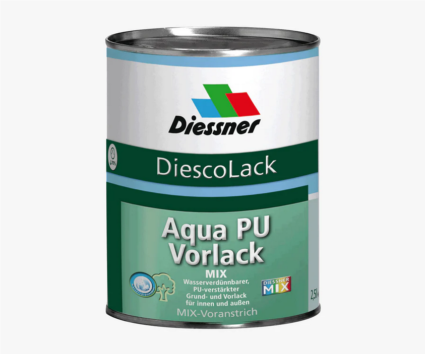 Diessner DiescoLack Aqua Primer Grund- und Vorlack weiss 1 Liter