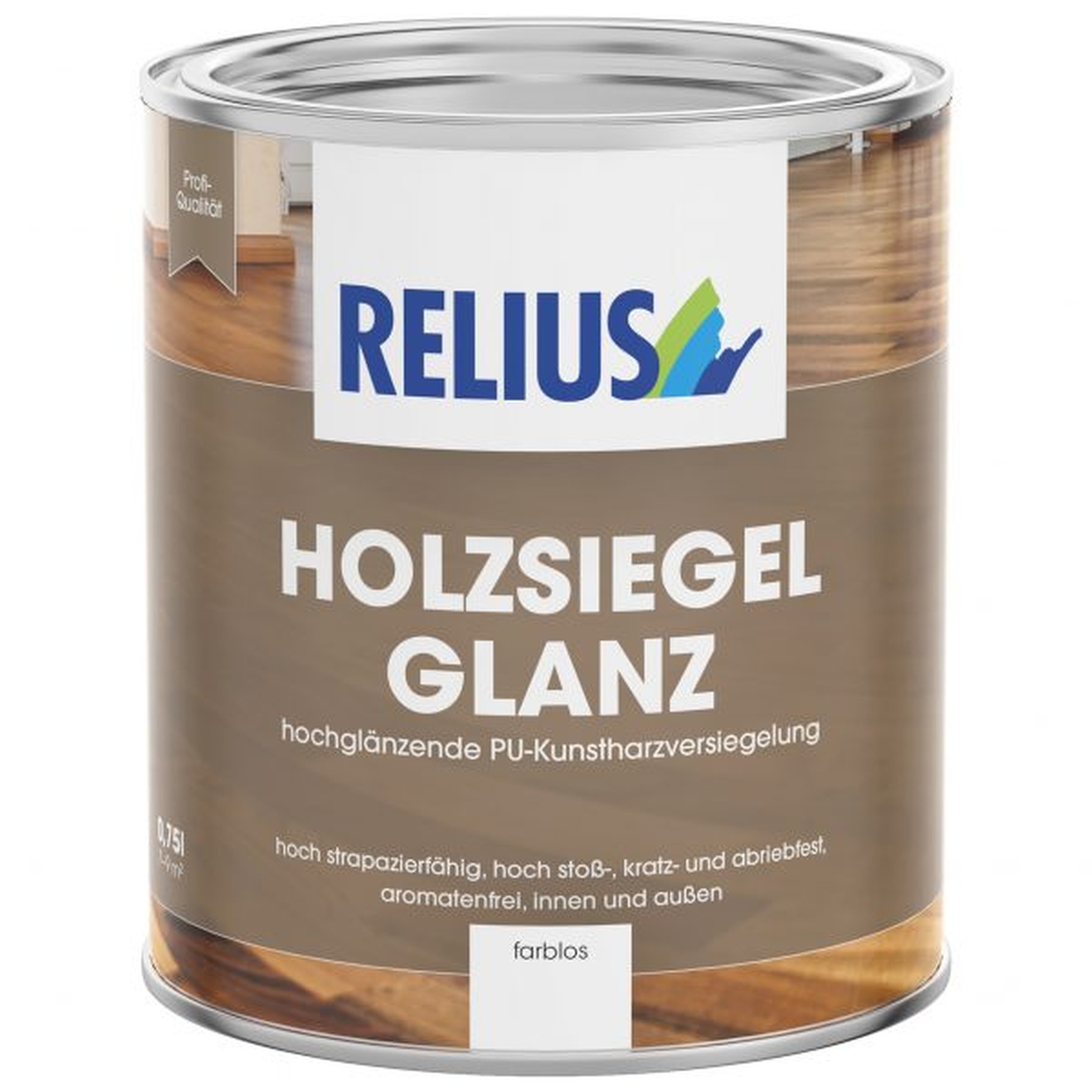Relius Holzsiegel Glanz farblos 0,375 Liter