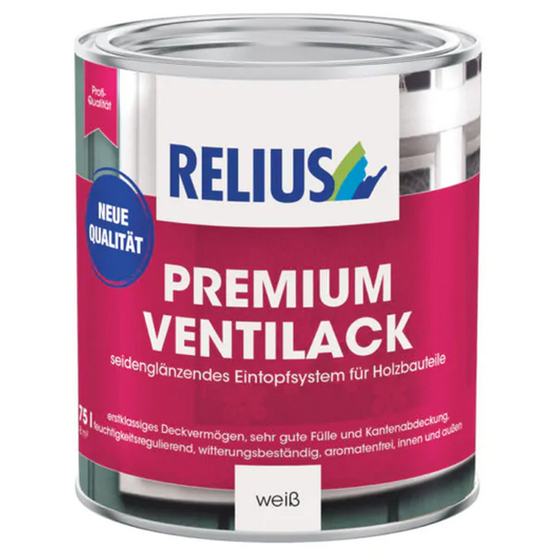 Relius Premium Ventilack weiß (NEU) 0,375 Liter